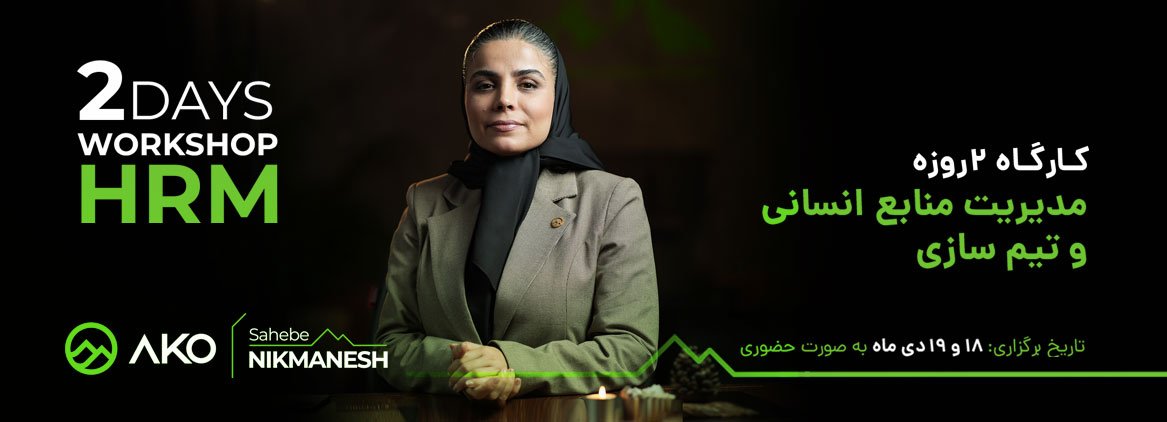 کارگاه آنلاین مدیریت منابع انسانی(HRM) دی ماه