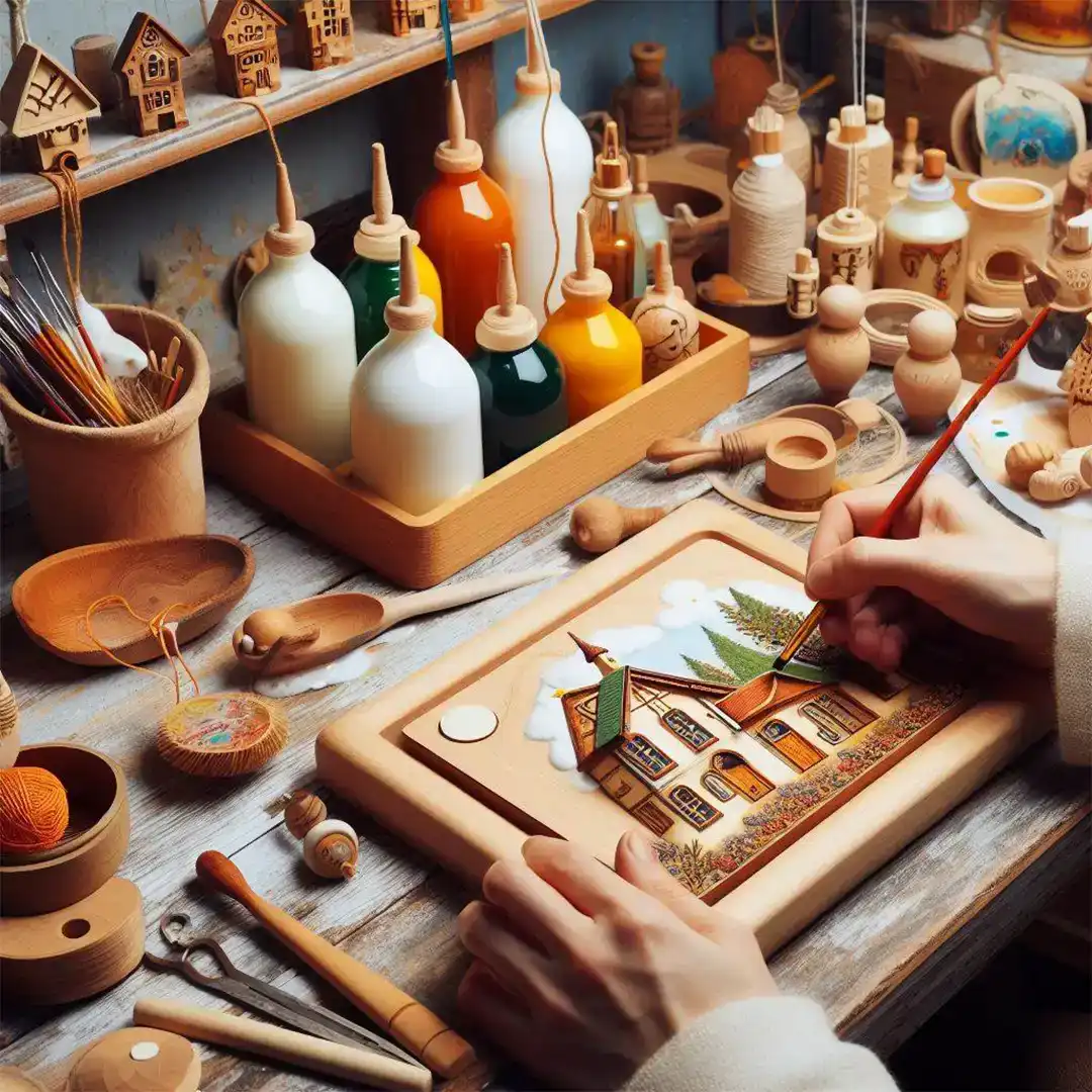 تولید محصولات دستی و هنری در خانه